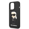 Kryt na mobil Karl Lagerfeld Liquid Silicone Ikonik NFT na Apple iPhone 15 Pro - černý (1)