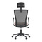 Kancelářská židle Autronic Kancelářská židle, černá MESH síťovina, růžová látka, houpací mechanismus, plastový kříž, kolečka pro tvrdé podlahy (KA-V328 PINK) (7)