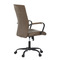 Kancelářská židle Autronic Kancelářská židle, hnědá ekokůže, houpací mech, kolečka pro tvrdé podlahy, černý kov (KA-V306 BR) (9)