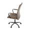 Kancelářská židle Autronic Kancelářská židle, hnědá ekokůže, houpací mech, kolečka pro tvrdé podlahy, černý kov (KA-V306 BR) (16)