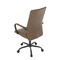 Kancelářská židle Autronic Kancelářská židle, hnědá ekokůže, houpací mech, kolečka pro tvrdé podlahy, černý kov (KA-V306 BR) (17)
