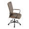 Kancelářská židle Autronic Kancelářská židle, hnědá ekokůže, houpací mech, kolečka pro tvrdé podlahy, černý kov (KA-V306 BR) (22)