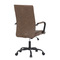 Kancelářská židle Autronic Kancelářská židle, hnědá ekokůže, houpací mech, kolečka pro tvrdé podlahy, černý kov (KA-V306 BR) (8)