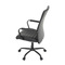 Kancelářská židle Autronic Kancelářská židle, černá ekokůže, houpací mech, kolečka pro tvrdé podlahy, černý kov (KA-V306 BK) (16)