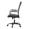 Kancelářská židle Autronic Kancelářská židle, černá ekokůže, houpací mech, kolečka pro tvrdé podlahy, černý kov (KA-V306 BK) (4)