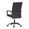 Kancelářská židle Autronic Kancelářská židle, černá ekokůže, houpací mech, kolečka pro tvrdé podlahy, černý kov (KA-V306 BK) (6)
