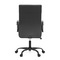 Kancelářská židle Autronic Kancelářská židle, černá ekokůže, houpací mech, kolečka pro tvrdé podlahy, černý kov (KA-V306 BK) (7)