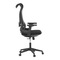 Kancelářská židle Autronic Židle kancelářská, černá MESH, plastový kříž (KA-S248 BK) (10)
