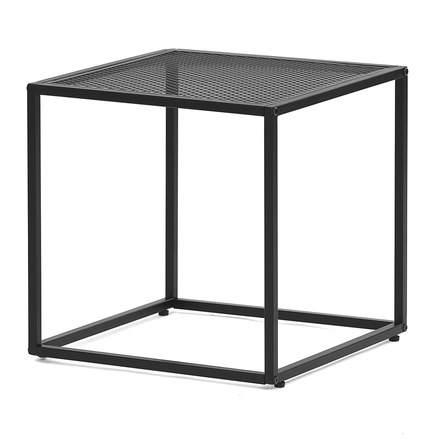 Konferenční stolek Autronic Stůl odkládací, černý kov. (CT-605 GREY)
