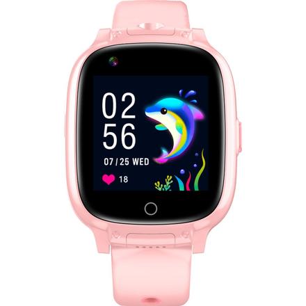 Dětské chytré hodinky Garett Kids Twin 4G pink