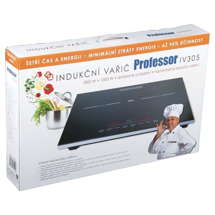 Indukční dvouplotýnkový vařič Professor IV 305 (1)