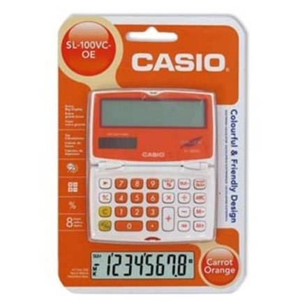 Kalkulačka Casio SL 100 oranžová