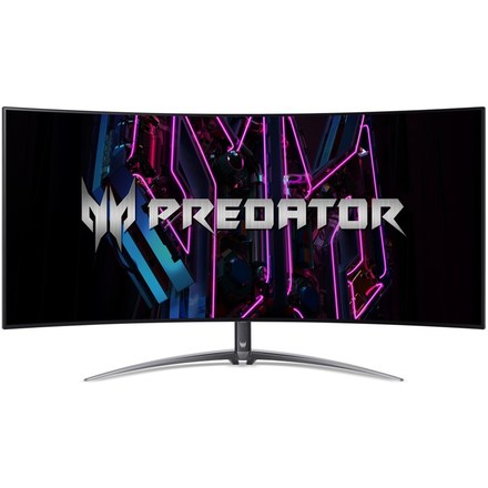LED monitor Acer Predator/X45/44,5&apos;&apos;/OLED/3440x1440/240Hz/0,03ms/Black/2R (UM.MXXEE.001)