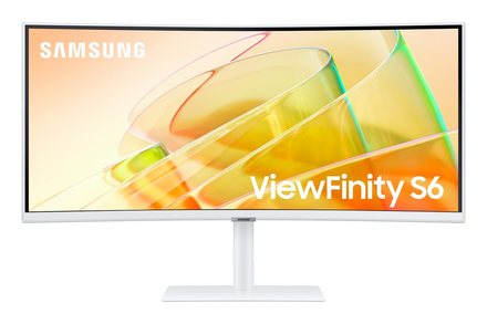 LED monitor Samsung ViewFinity S6/S65TC/34&apos;&apos;/VA/3440x1440/100Hz/5ms/White/2R (LS34C650TAUXEN)