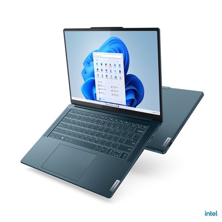 Notebook 14 Lenovo Yoga 9/Pro 14IRP8/i9-13905H/14,5&apos;&apos;/3072x1920/T/32GB/1TB SSD/RTX 4060/W11H/Tidal Teal/3R (83BU006FCK)