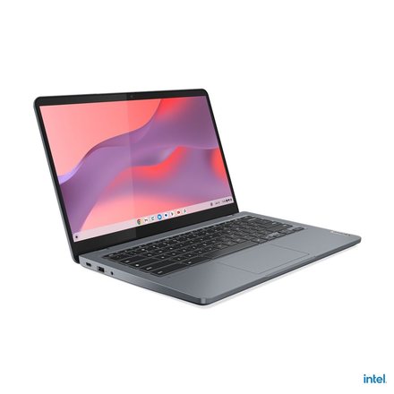 Notebook 14 Lenovo IdeaPad 3/Slim Chrome 14IAN8/i3-N305/14&apos;&apos;/FHD/T/8GB/256GB eMMC/UHD/Chrome/Gray/2R (83BN001UMC)