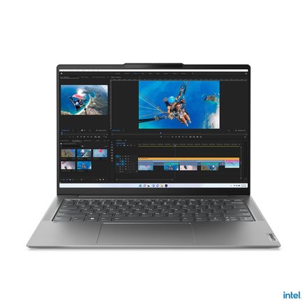 Notebook 14 Lenovo Yoga/Slim 6 14IAP8/i7-1260P/14&apos;&apos;/FHD/16GB/1TB SSD/UHD/W11H/Gray/3R (82WU0079CK)