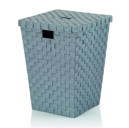 Prádelní koš Kela KL-23072 Alvaro šedý, 40x40x52cm