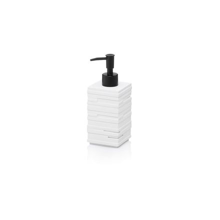 Dávkovač mýdla Kela KL-24006 Posidon polyresin bílá 350 ml