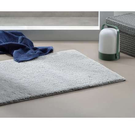 Koupelnová předložka Kela KL-23532 Maja 100x60 cm polyester rockově šedá (1)