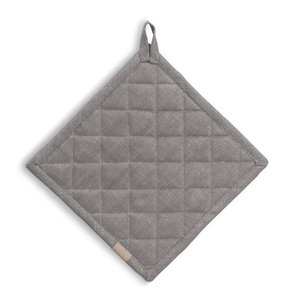 Podložka pod hrnec Kela KL-12804 Puro 55% bavlna/45% len šedý 20,0x20,0cm (1)
