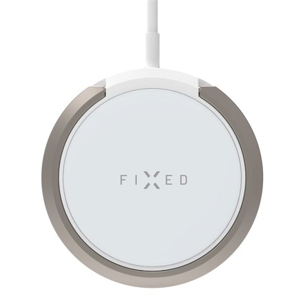 Bezdrátová nabíječka Fixed MagPad, bílá FIXMPAD2-WH