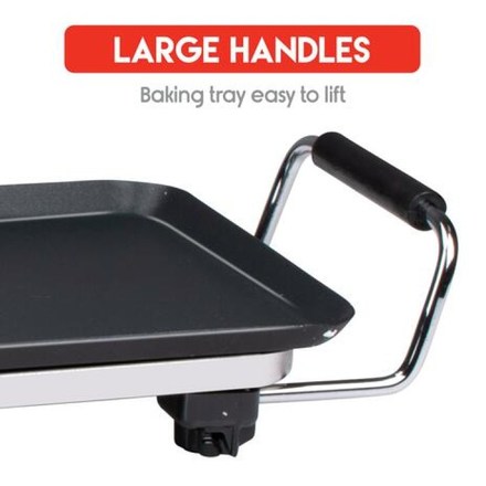 Stolní gril Kinzo ED-223161 teppanyaki 100x20 cm, 2000 W (9)