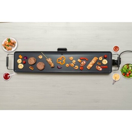 Stolní gril Kinzo ED-223161 teppanyaki 100x20 cm, 2000 W (1)