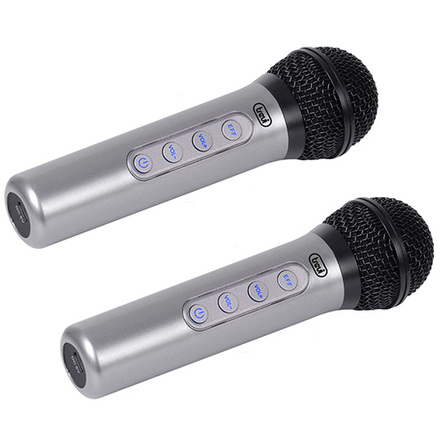 Bezdrátový mikrofon Trevi EM 415R 2,4GHz, 2ks