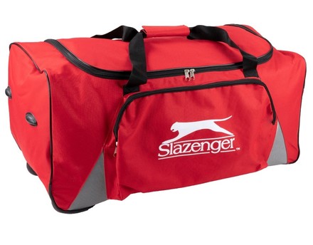 Sportovní /cestovní taška Slazenger ED-210018cerv s kolečky červená