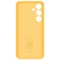 Kryt na mobil Samsung Silicone na Galaxy S24 - žlutý (3)