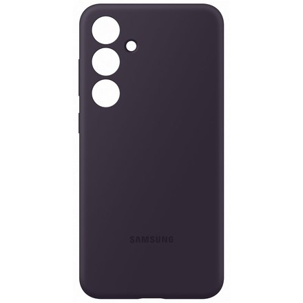 Kryt na mobil Samsung Silicone na Galaxy S24+ - vínový