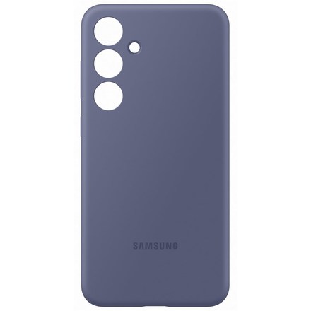 Kryt na mobil Samsung Silicone na Galaxy S24+ - fialový