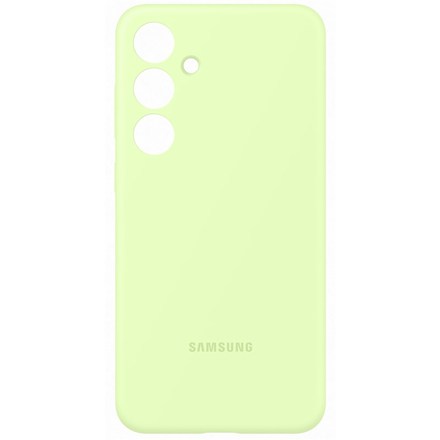 Kryt na mobil Samsung Silicone na Galaxy S24+ - zelený