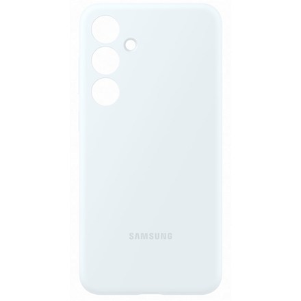 Kryt na mobil Samsung Silicone na Galaxy S24+ - bílý
