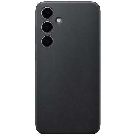 Kryt na mobil Samsung Vegan Leather na Galaxy S24+ - černý