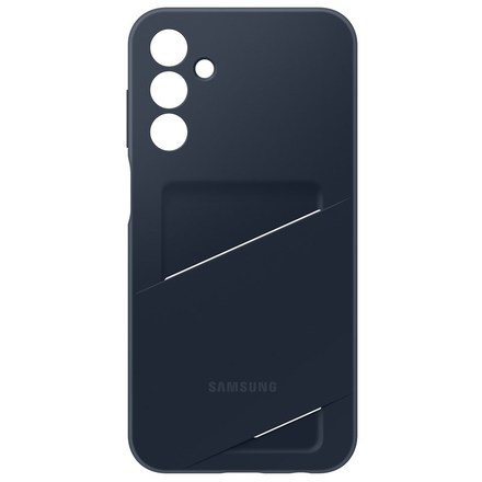 Kryt na mobil Samsung Galaxy A15 s kapsou na kartu - černý/ modrý