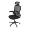 Kancelářská židle Autronic Židle kancelářská, černý mesh, černý plast, nastavitelný podhlavník, bederní opěrka (KA-E530 BK) (14)