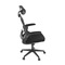 Kancelářská židle Autronic Židle kancelářská, černý mesh, černý plast, nastavitelný podhlavník, bederní opěrka (KA-E530 BK) (21)