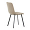 Moderní jídelní židle Autronic Židle jídelní, cappuccino samet, kov černý mat (DCL-973 CAP4) (10)