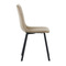 Moderní jídelní židle Autronic Židle jídelní, cappuccino samet, kov černý mat (DCL-973 CAP4) (11)