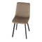 Moderní jídelní židle Autronic Židle jídelní, cappuccino samet, kov černý mat (DCL-973 CAP4) (14)