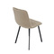 Moderní jídelní židle Autronic Židle jídelní, cappuccino samet, kov černý mat (DCL-973 CAP4) (21)