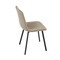 Moderní jídelní židle Autronic Židle jídelní, cappuccino samet, kov černý mat (DCL-973 CAP4) (22)