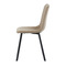 Moderní jídelní židle Autronic Židle jídelní, cappuccino samet, kov černý mat (DCL-973 CAP4) (5)