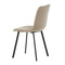 Moderní jídelní židle Autronic Židle jídelní, cappuccino samet, kov černý mat (DCL-973 CAP4) (6)