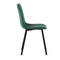 Moderní jídelní židle Autronic Židle jídelní, zelený samet, kov černý mat (DCL-973 GRN4) (11)
