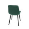 Moderní jídelní židle Autronic Židle jídelní, zelený samet, kov černý mat (DCL-973 GRN4) (20)