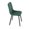 Moderní jídelní židle Autronic Židle jídelní, zelený samet, kov černý mat (DCL-973 GRN4) (23)