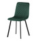 Moderní jídelní židle Autronic Židle jídelní, zelený samet, kov černý mat (DCL-973 GRN4) (3)